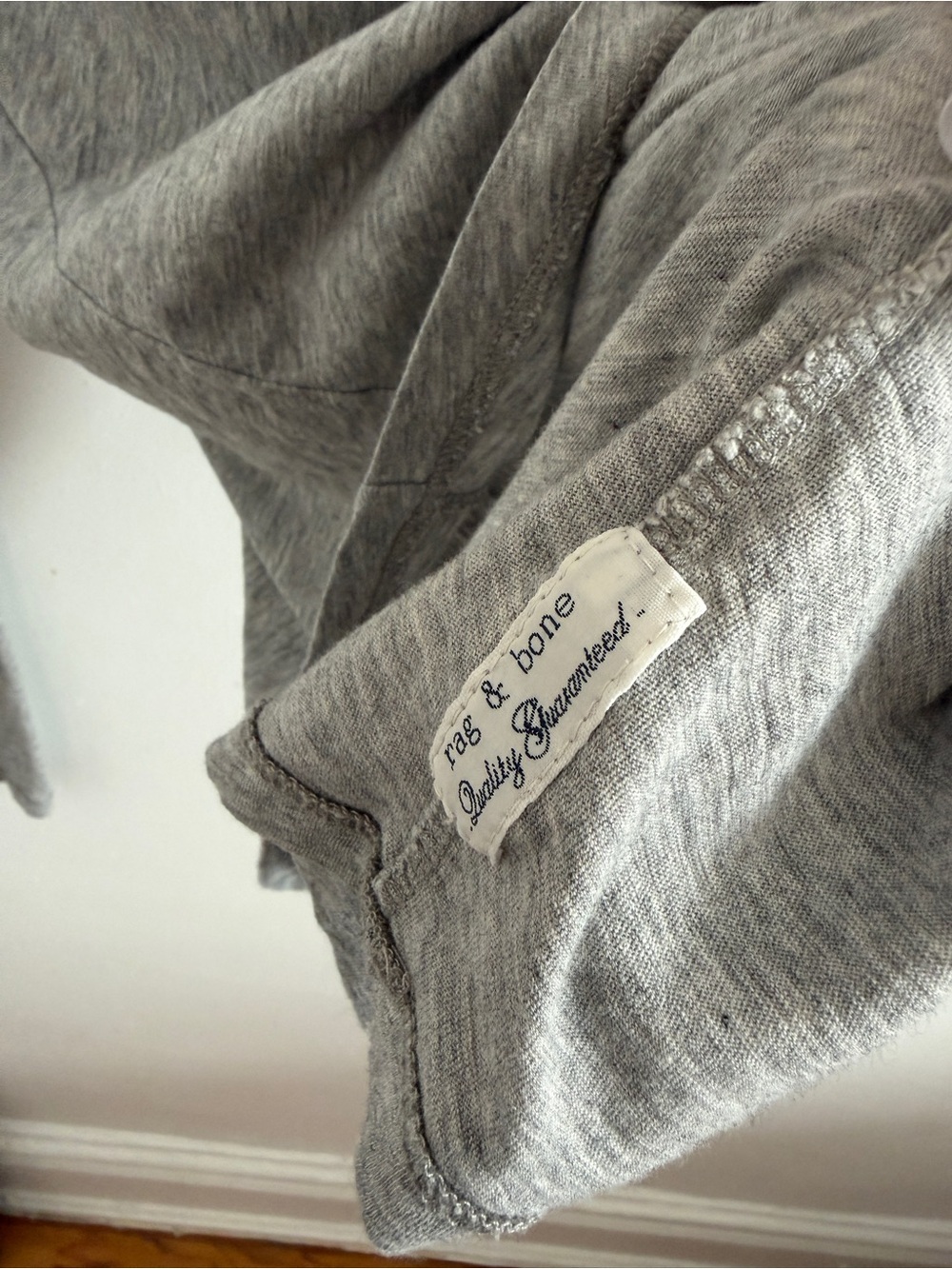 rag & bone Boxy Crop Pocket Long Sleeve - Picture 5 of 5
